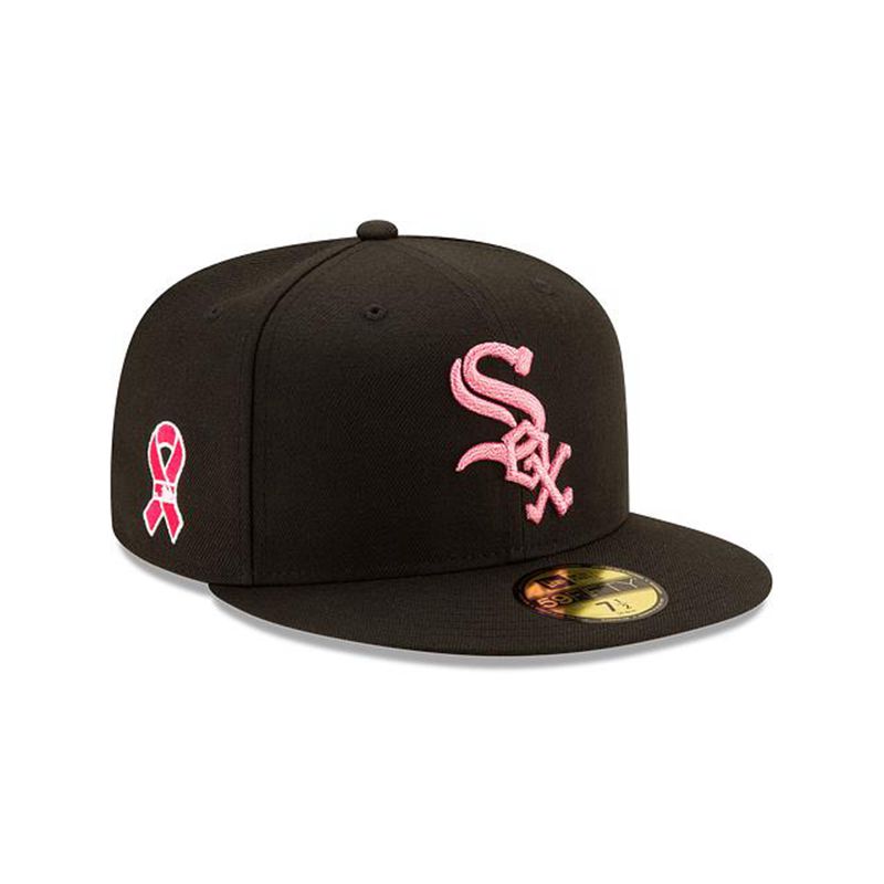 MLB Chicago White Sox Mother's Day 59Fifty Fitted (UPT8973) - Black New Era Caps